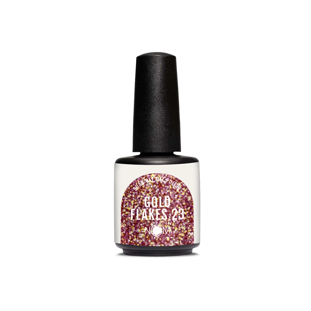 NCM Soak Off Gel Polish Gold Flakes 23