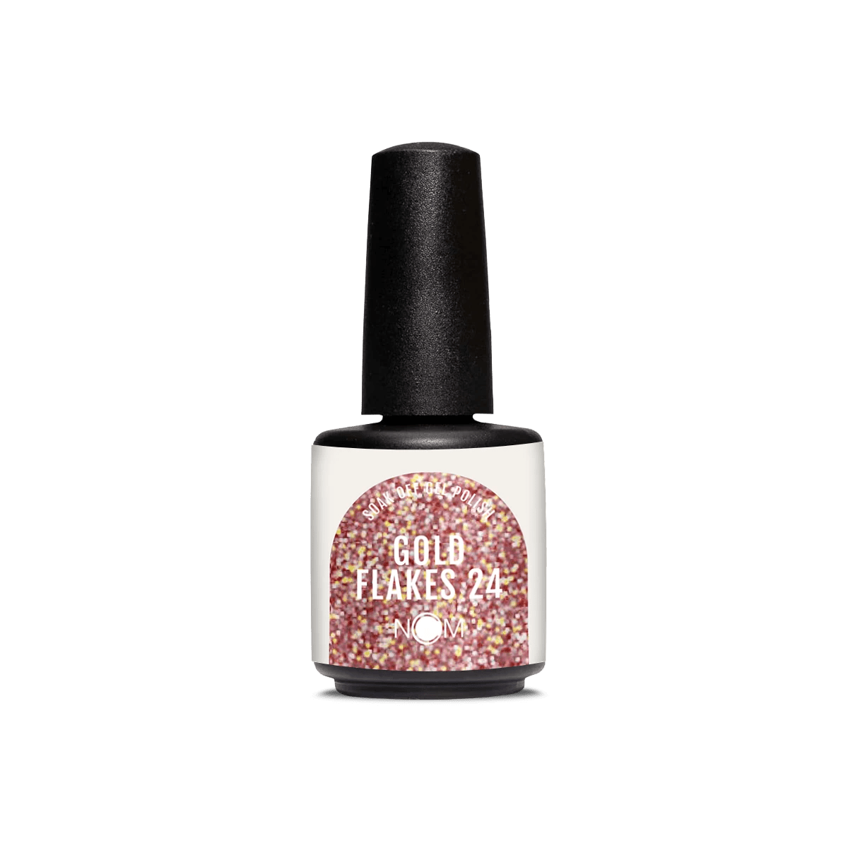 NCM Soak Off Gel Polish Gold Flakes 24