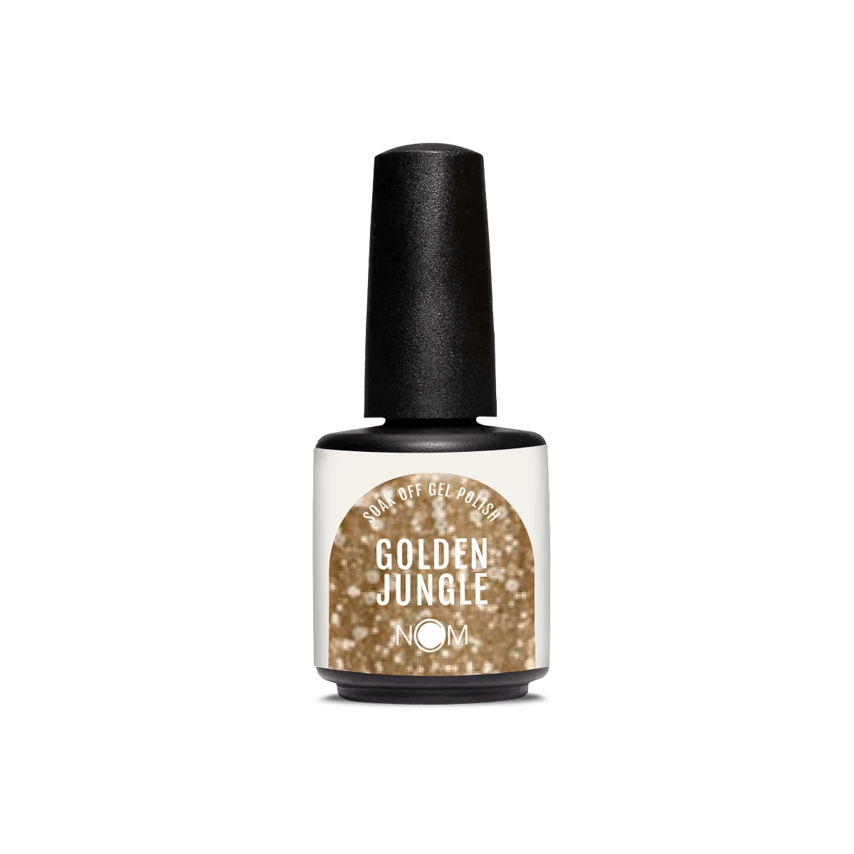 NCM Soak Off Gel Polish Golden Jungle goud glitter