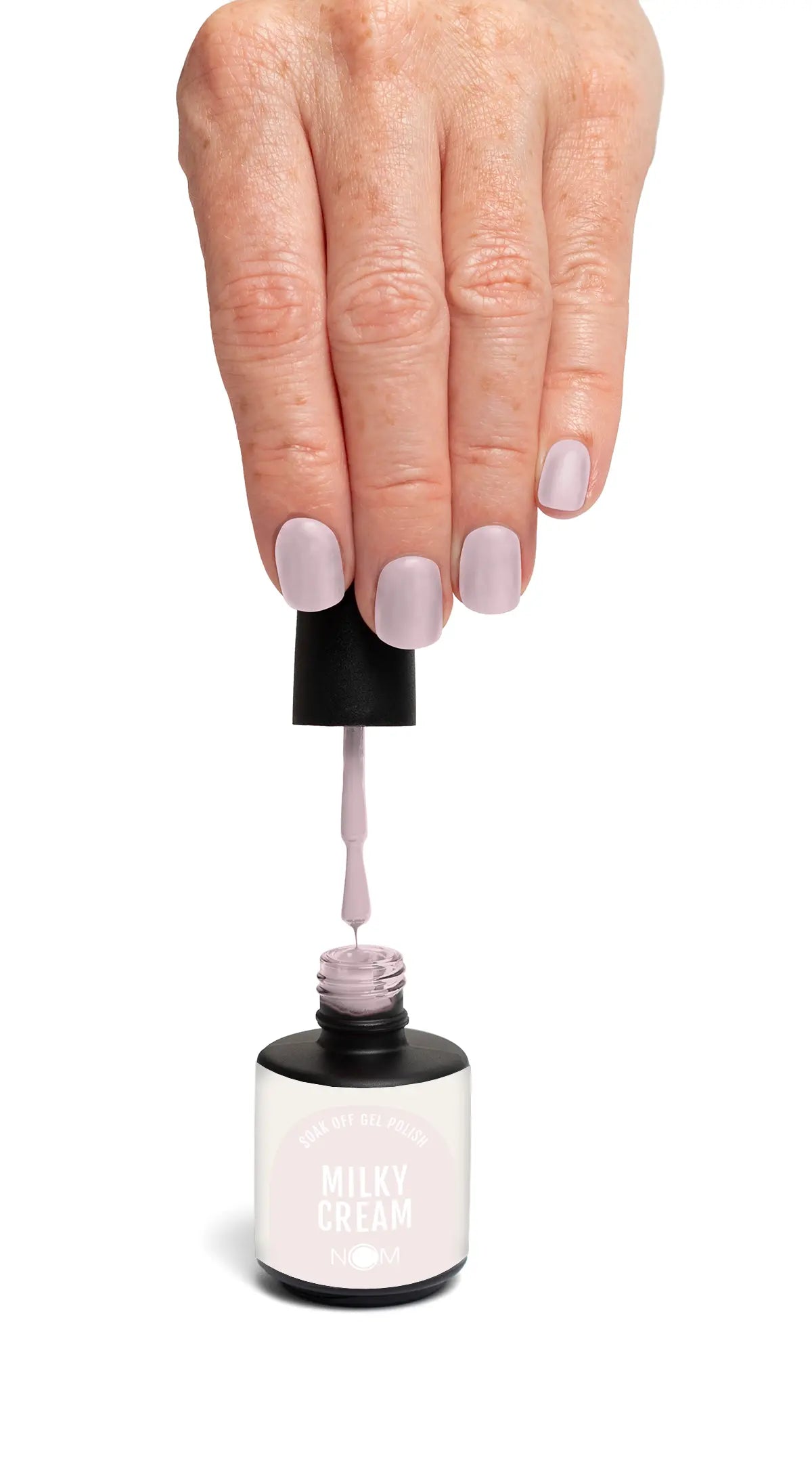 NCM Soak Off Gel Polish Milky Cream nude