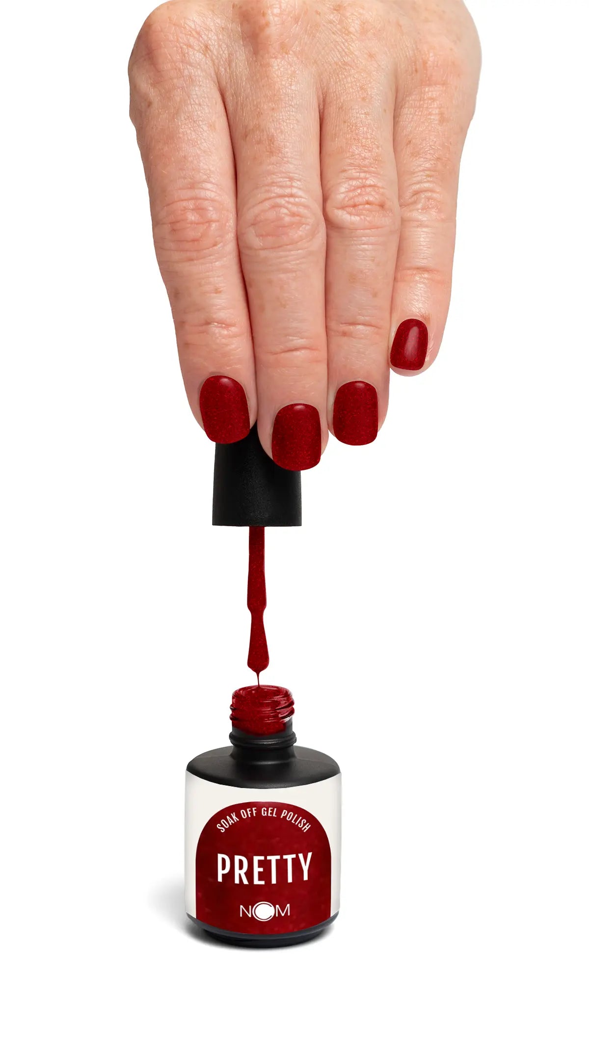 NCM Soak Off Gel Polish Pretty rood
