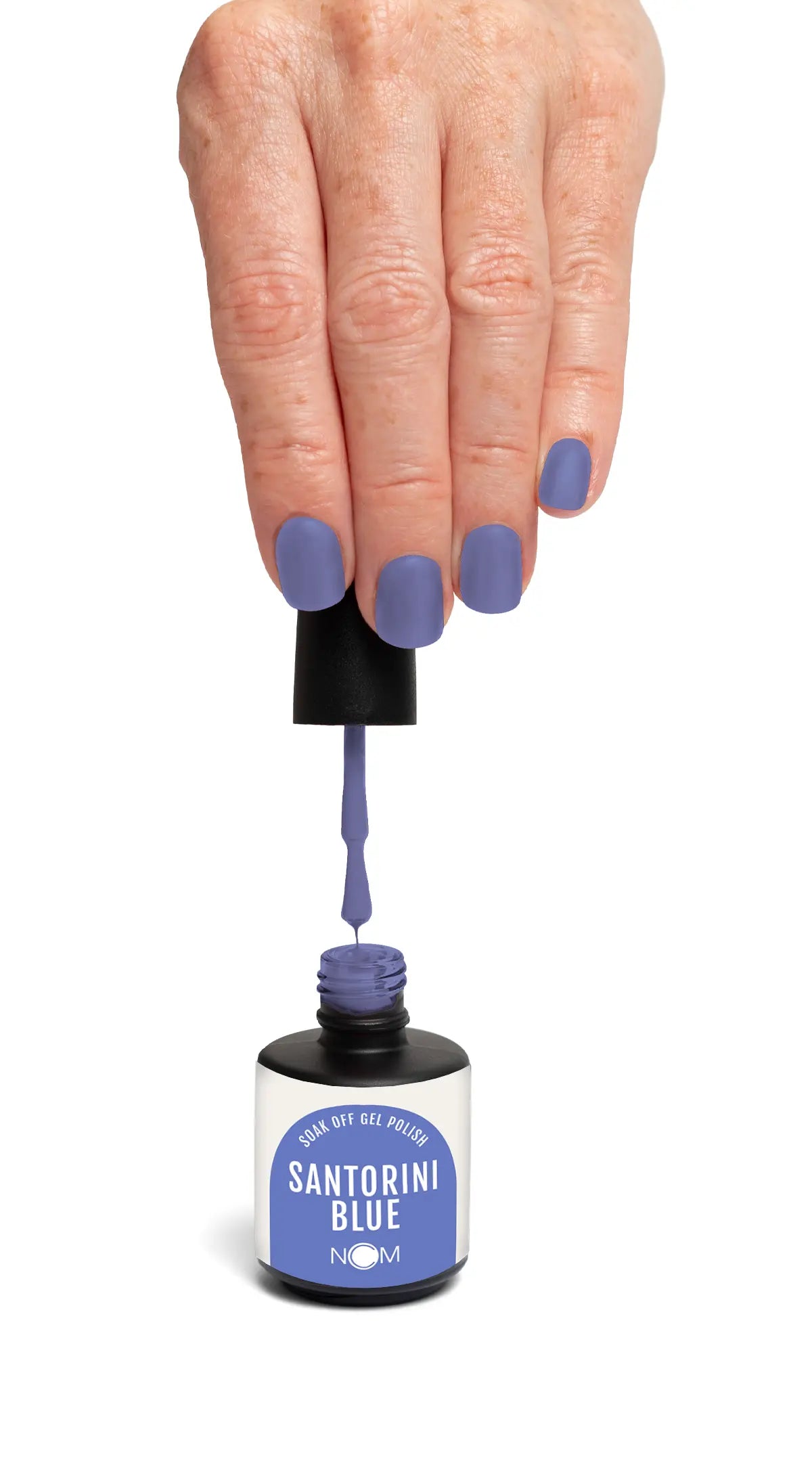 NCM Soak Off Gel Polish Santorine Blue blauw