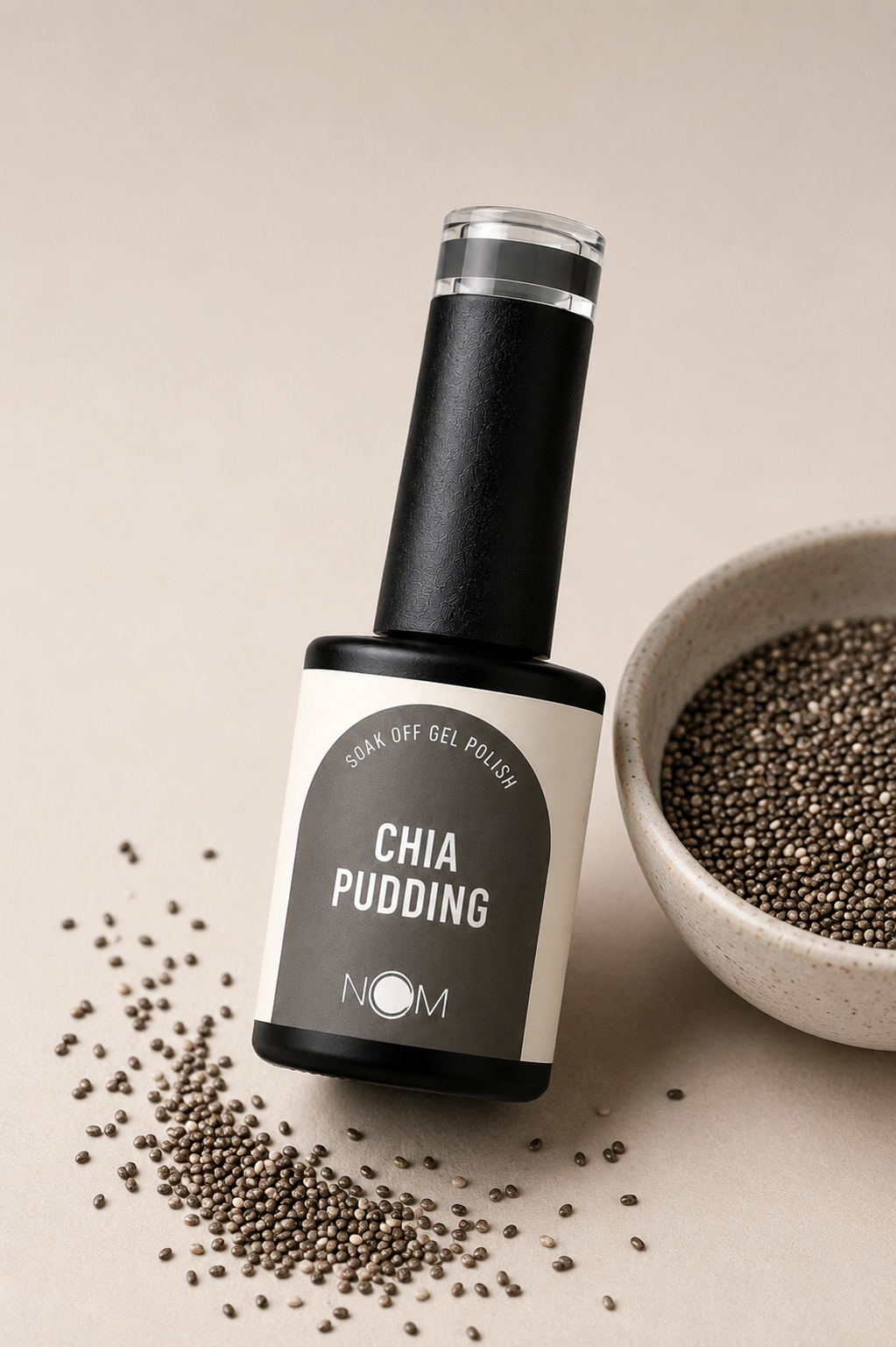 Gel Polish Chia Pudding