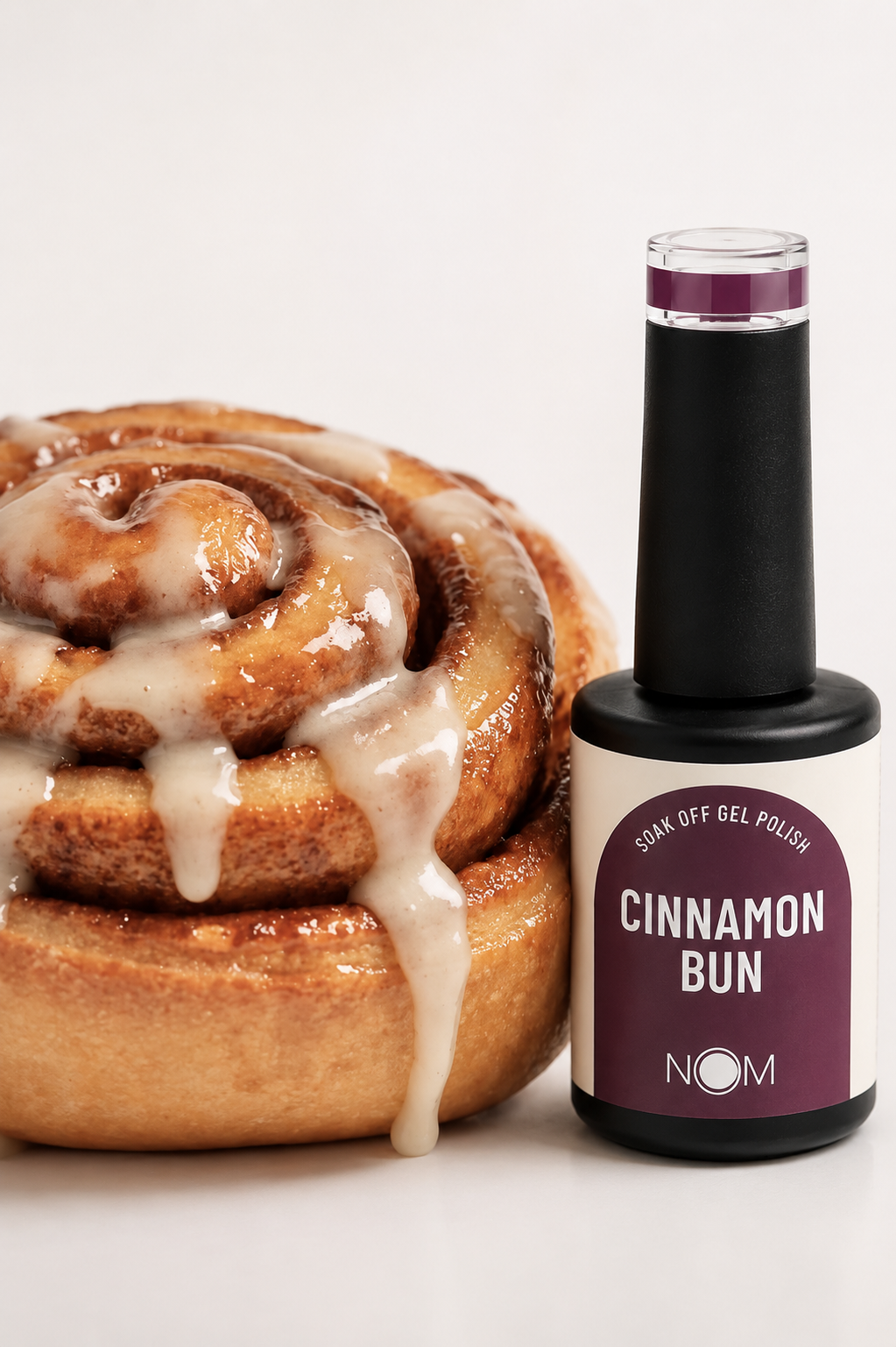 Gel Polish Cinnamon Bun