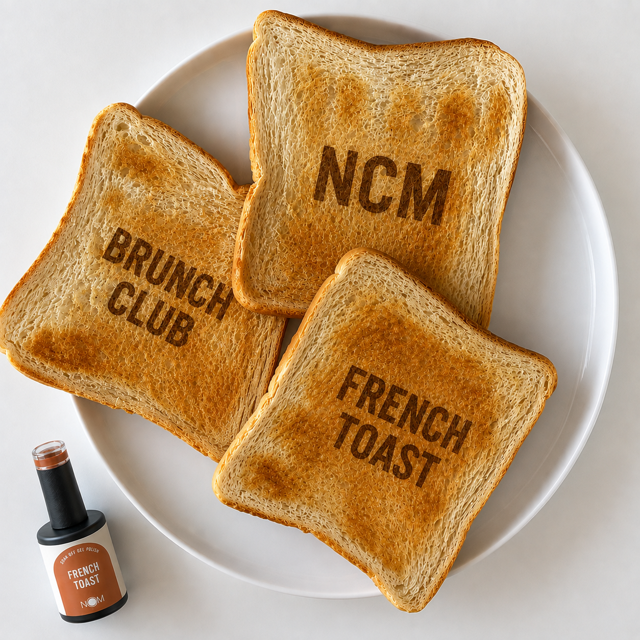 Gel Polish French Toast
