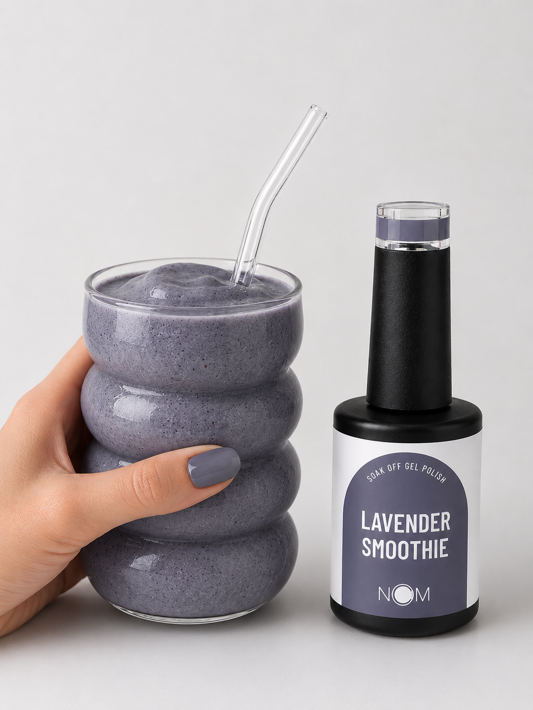 Gel Polish lavender Smoothie