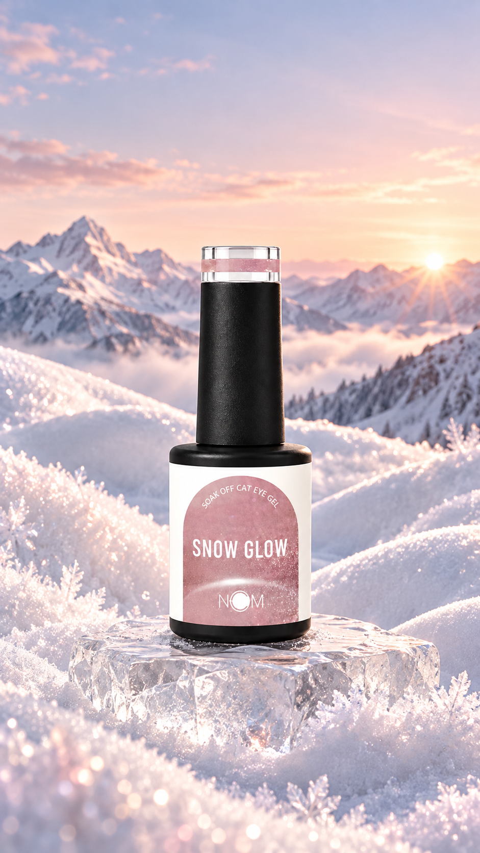 NCM Gel Polish Snow Glow Cat Eye