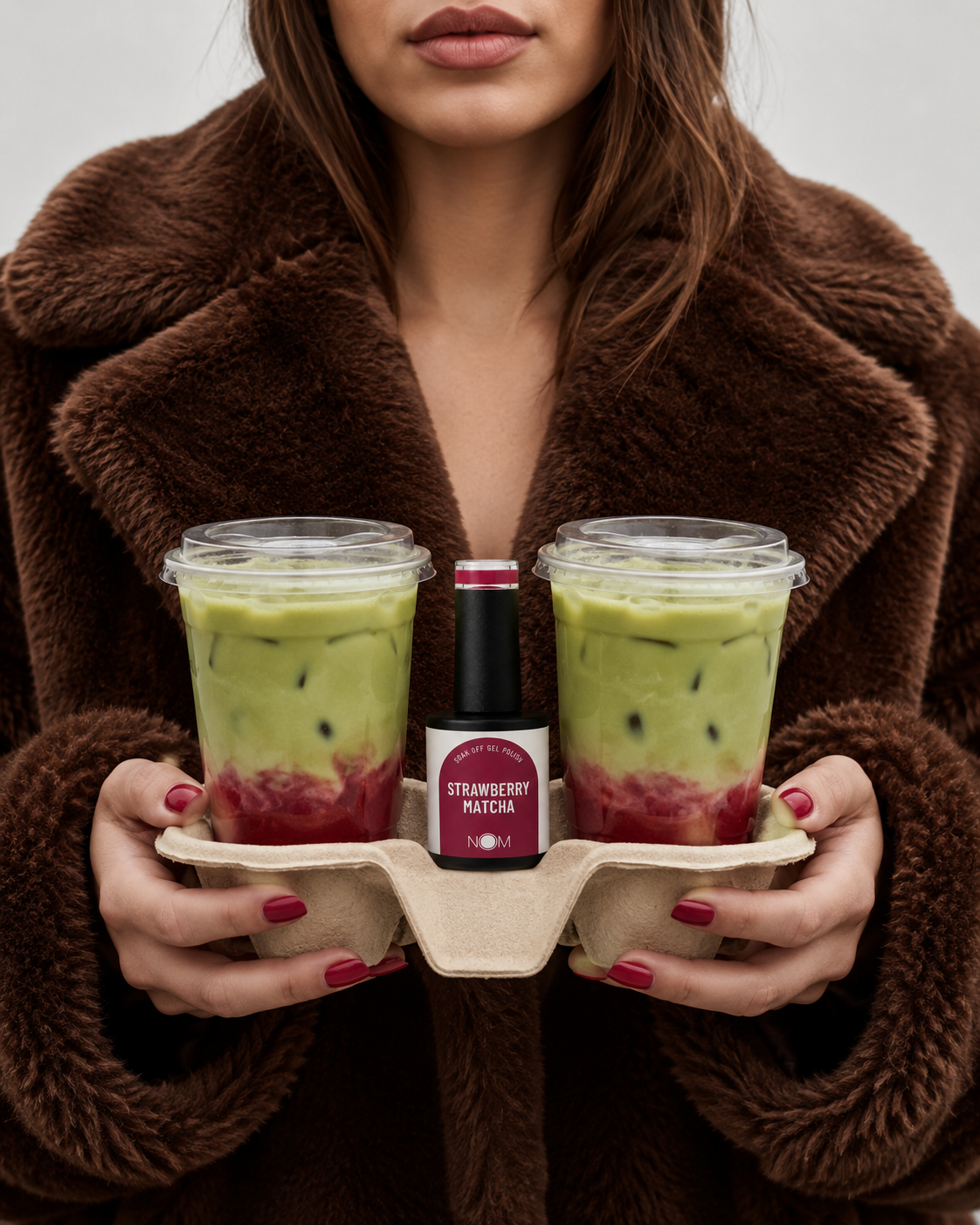 Gel Polish Strawberry Matcha